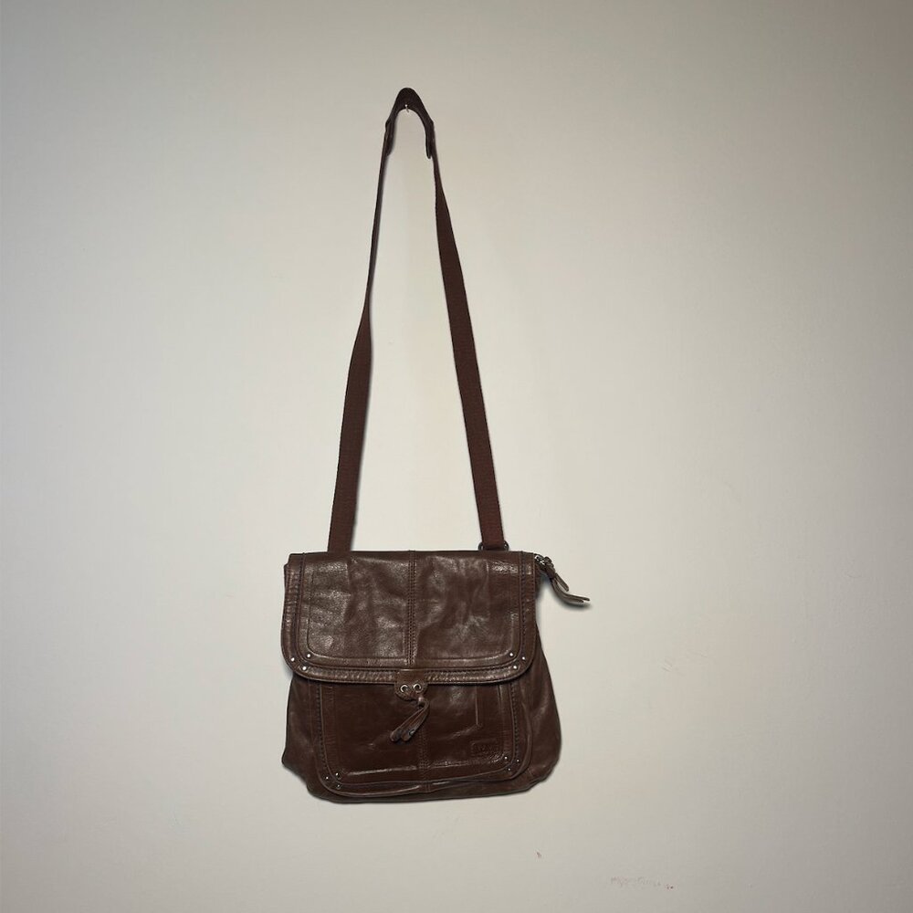 Brown Leather Tote Bag